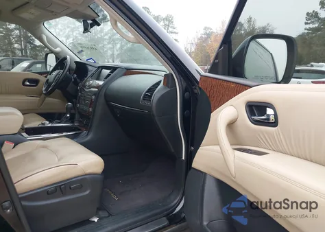 2020 Nissan Armada Platinum 4Wd z USA, uszkodzony, nr VIN JN8AY2NE8L9781304